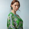 Green Handkerchief Kaftan Dress - For Sale Online UK