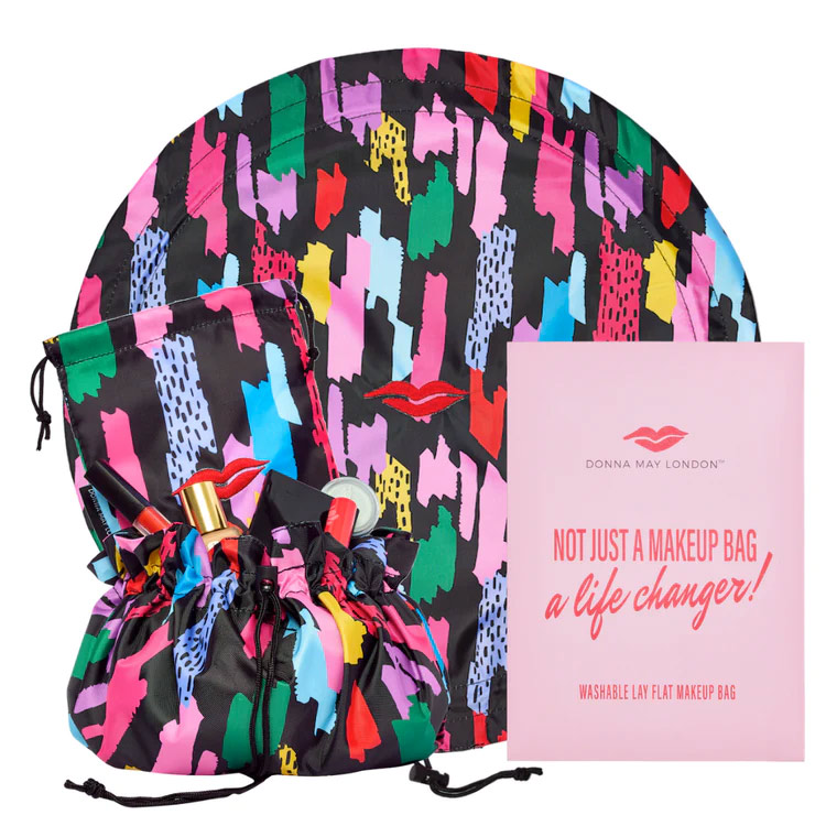 Open Flat Makeup Bag - 90's Print, Buy Online With Free UK Delivery