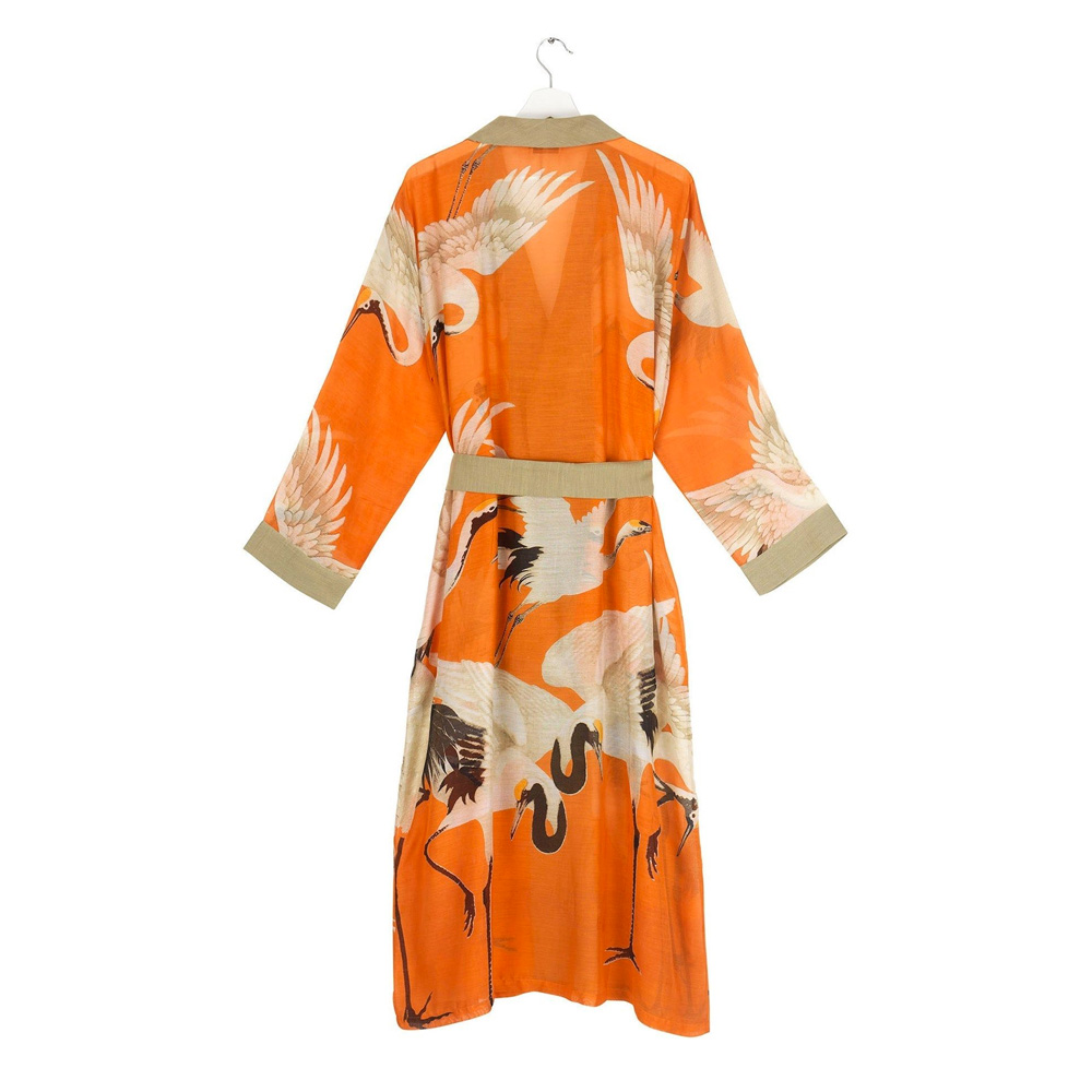 Orange Stork Dressing Gown - Purchase Online UK