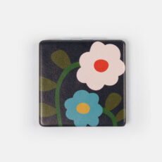 Floral Square Pocket Mirror - Buy Online UK