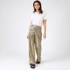 Gold Shimmer Cargo Pants - For Sale Online UK