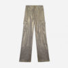 Gold Shimmer Cargo Pants - Purchase Online With Free UK Delivery