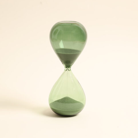 Designworks Ink Evergreen Hourglass - Purchase Online With Free UK Delivery