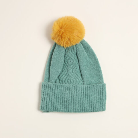 Powder Aqua & Mustard Hat - Buy Online With Free UK Delivery