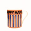 Happy Pink China Mug - Buy Online UK