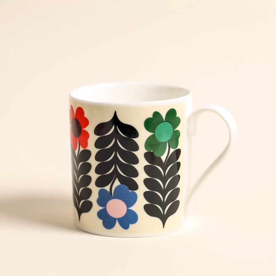 Floral China Mug - Buy online UK