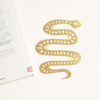 Gold Bookmark Snake - Buy Online UK