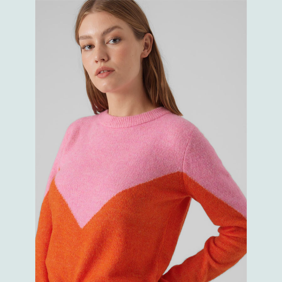 Pink & Orange Jumper - For Sale Online UK