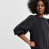Selected Femme Black Sweatshirt - For Sale Online With Free UK Delivery