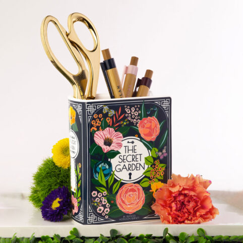 Secret Garden Book Vase - Buy Online With Free UK Delivery