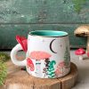 House of Disaster Forage Mug With A Toadstool Handle - From Source Lifestyle