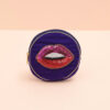 Velvet Lips Round Coin Purse - Buy Online UK