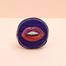 Velvet Lips Round Coin Purse - Buy Online UK
