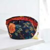 Floral Balloon Shape Wash Bag With A Frilly Trim Around The Top - From Source Lifestyle