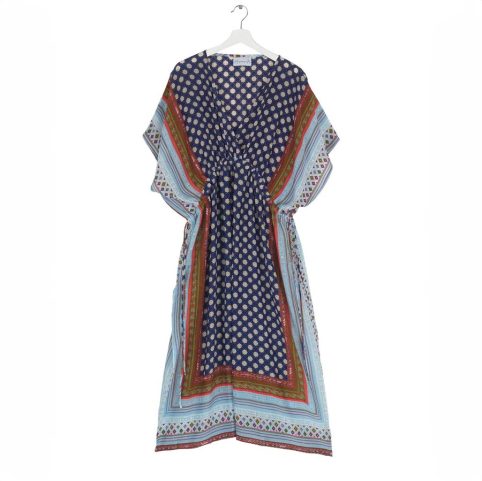 Moorish Indigo String Dress With Side Ties - From Source Lifestyle
