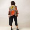 Joy Floral Grey Kimono With Stunning Large Flowers - By Source Lifestyle