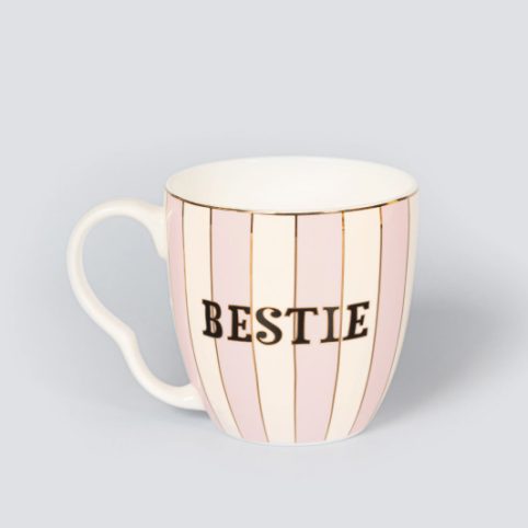 Yvonne Ellen Bestie Mug Printed On One Side & Birds On The Other - From Source Lifestyle