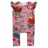 Pink Floral Frilly Jumpsuit With A Frilly Bottom - From Source Lifestyle