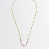 Faux Pearl Miyuki Bead Necklace On A Gold Plated Chain - From Source Lifestyle