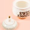 Sweet Enough Sugar Bowl With Lid - By Source Lifestyle UK