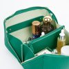Goodeehoo Green Cosmetic Case Which Opens Fully - By Source Lifestyle