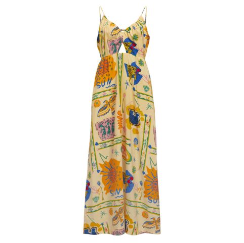 Object Martha Maxi Dress With It's Stunning Print - From Source Lifestyle UK